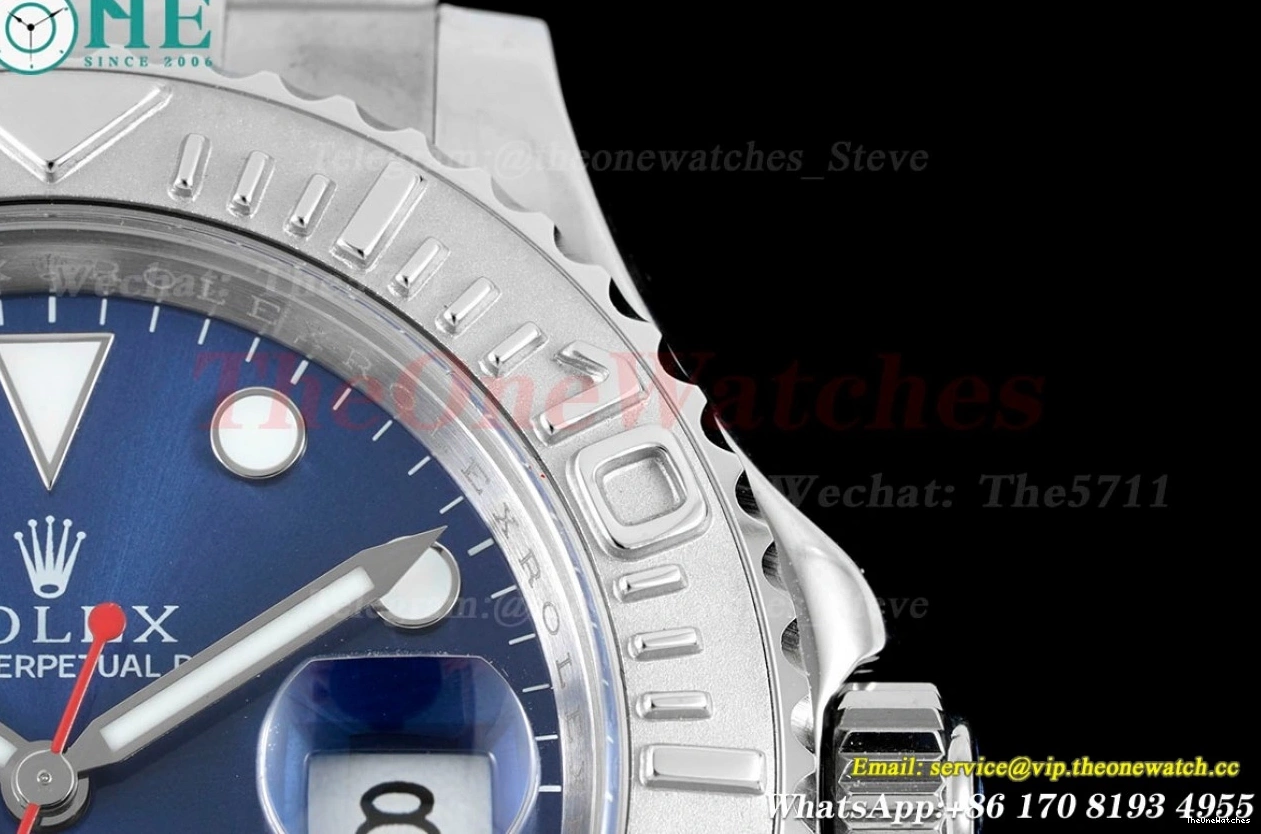 126622 CSF SS Yacht-Master SS 40mm Blue Dot VR3235 0310